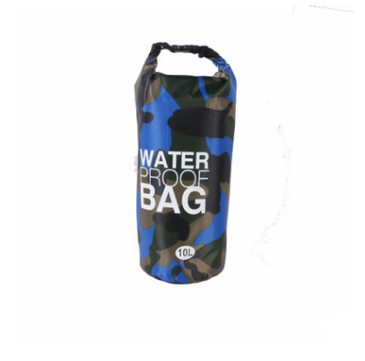 Camouflage waterproof bucket bag beach bag waterproof bucket bag outdoor drifting waterproof bag waterproof bag - Minihomy