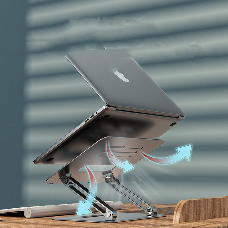 Aluminum Alloy Double-layer Computer Stand - Minihomy