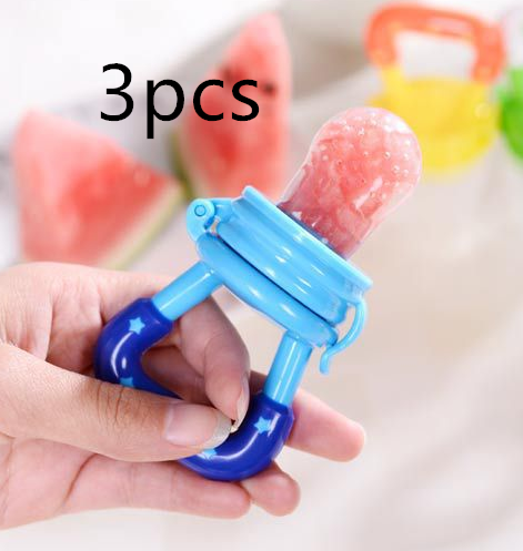 Baby Silicone Pacifier Encapsulated To Soothe Complementary Food Feeding Artifact - Minihomy