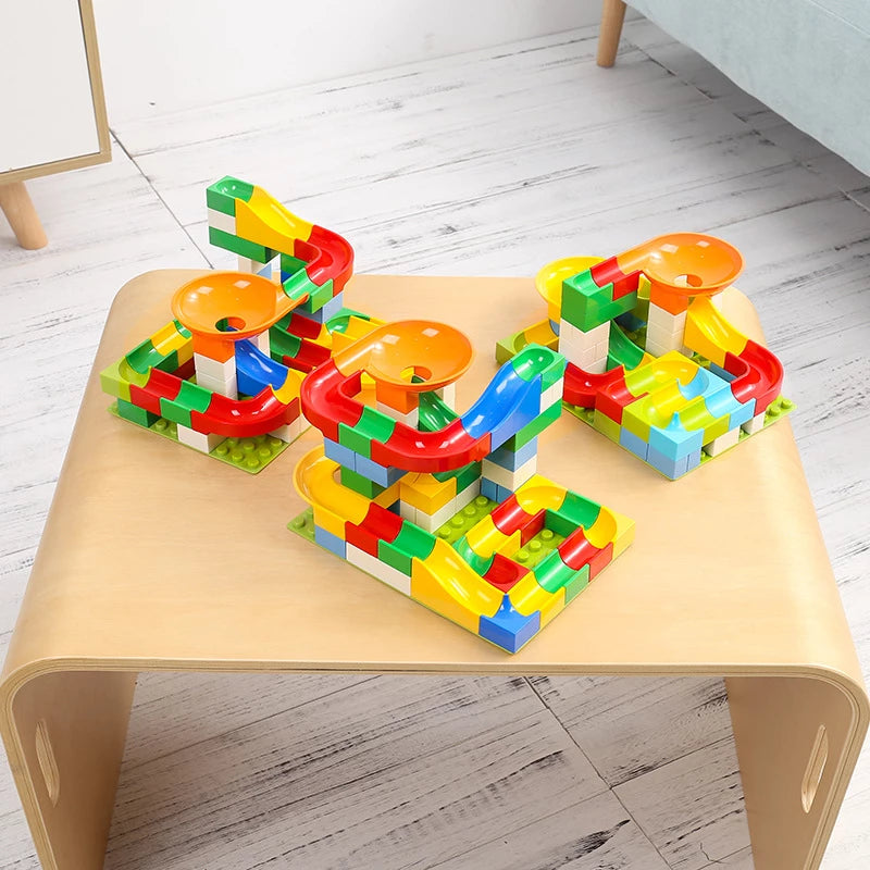 Children Large  Particles Assembled Slide Puzzle Blocks Toys 3-10 Years Old Boy Toy - Minihomy