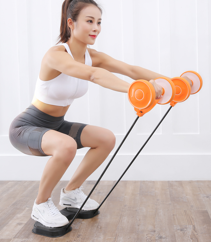 Household Curling Abdominal Tension Machine to Lose Weight and Slim Abdomen Artifact and Slim Waist and Arm Exercise - Minihomy