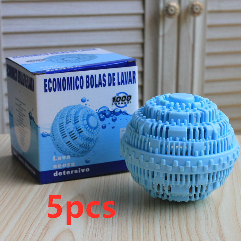 Reusable Eco Natural Magic Laundry Ball No Detergent Wash Wizard Style Washing Machine Plastic Balls