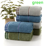 Soft absorbent cotton towel