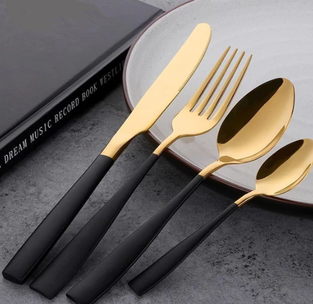 Four-piece Stainless Steel Cutlery - Minihomy