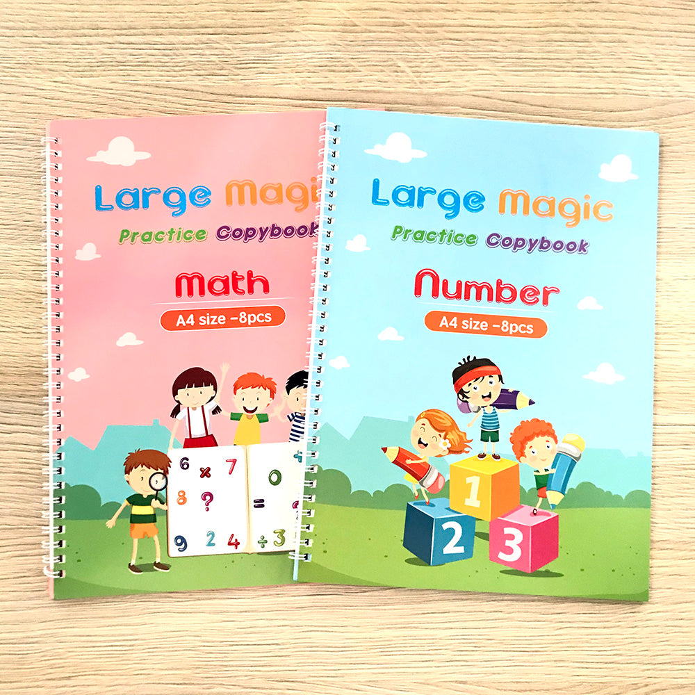 English Version Of The Groove Copybook for children - Minihomy