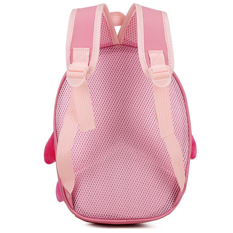 Children's cartoon kindergarten schoolbag small aircraft hard shell backpack waterproof eggshell double shoulder bag - Minihomy