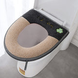 Luminous zipper toilet seat