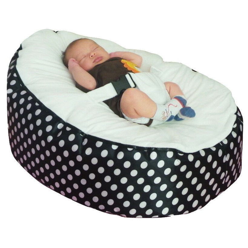 Soft Baby Chair Infant Bean Bag Bed cover without filler Pouf for Feeding Baby