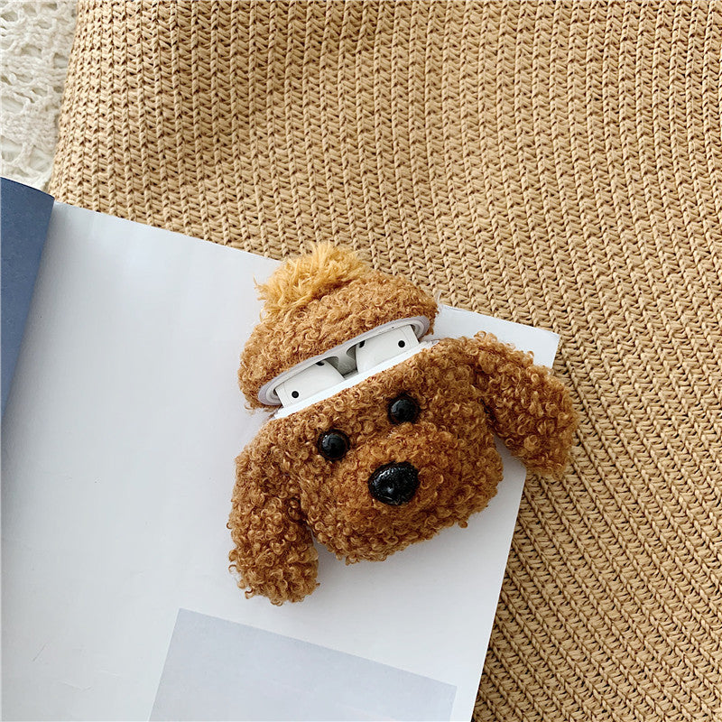 Cute Pets Teddy Dog Earphone Cases For Airpods Pro