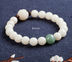 Natural White Jade Bodhi Beads Bracelets Women's - Minihomy