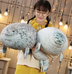 Large Seal Pillow Doll Aquarium Plush Toy - Minihomy