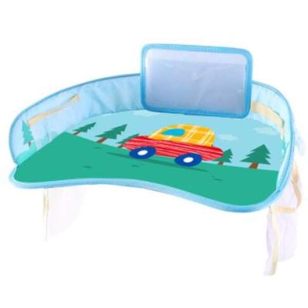 Children's toys storage waterproof table pouch car storage table dining table tray waterproof toy table - Minihomy