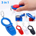 Plastic Keychain Wall-mounted Beverage Bottle Opener - Minihomy