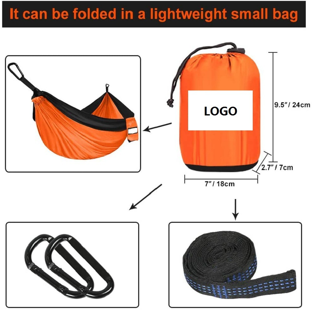 High Load-Bearing Single Double Nylon Hammock - Minihomy