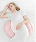 Latex Pregnant Women's Waist and Side Sleeping Pillow - Support Belly, Side Sleeping Pad, Sleeping Artifact - Minihomy