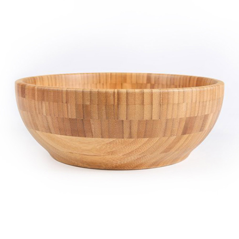 Bamboo Salad Bowl Large Mask Bowl - Minihomy