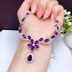 Natural Brazilian Amethyst Necklace Women - Minihomy