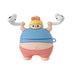 3D Cute Little Fat Man Lifting Weights Soft Silicon Case For AirPods - Minihomy