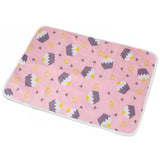 Baby Breathable And Baby Changing Cotton Cartoon Waterproof Pad - Minihomy