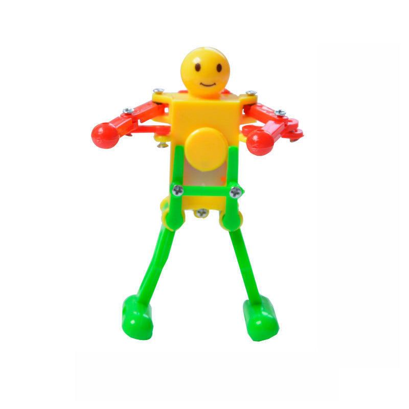 Clockwork Dancing Robot Clockwork Gymnastics Creative Small Toys