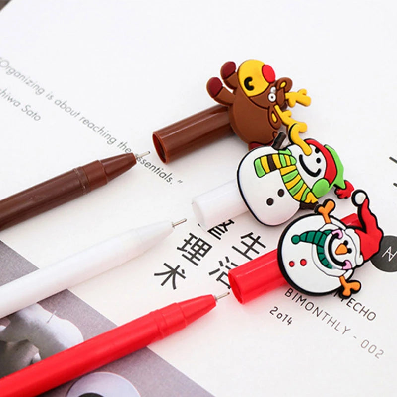 Christmas Gel Cute Cartoon Pen Writing Stationery - Minihomy