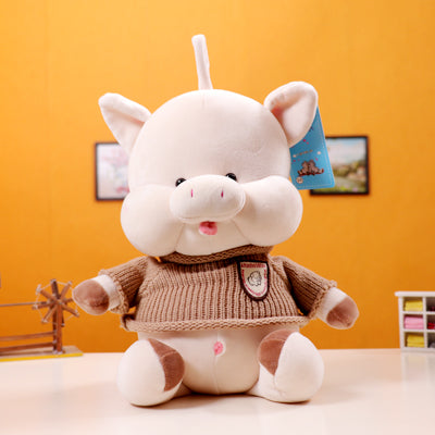 Sweater pig plush toy