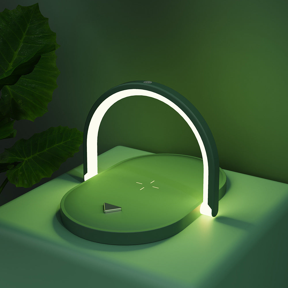 3 In 1 Foldable Wireless Charger Night Light Charging Station - Minihomy