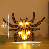 Halloween Lights Decoration LED Light Pumpkin Spider Bat Skull Outdoor Decorative Modeling Room Lights Decor Helloween Party