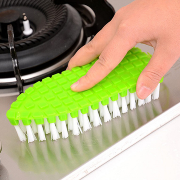 Cleaning Brush Cooker Cleaning Brush Flexible Pool Brush Bath Tile Brush - Minihomy