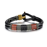 RODEO Olive Genuine Leather Bracelet