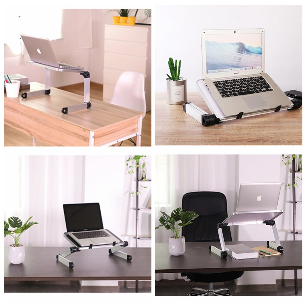 Foldable Laptop Stand Ergonomic Desk Tablet Holder - Minihomy