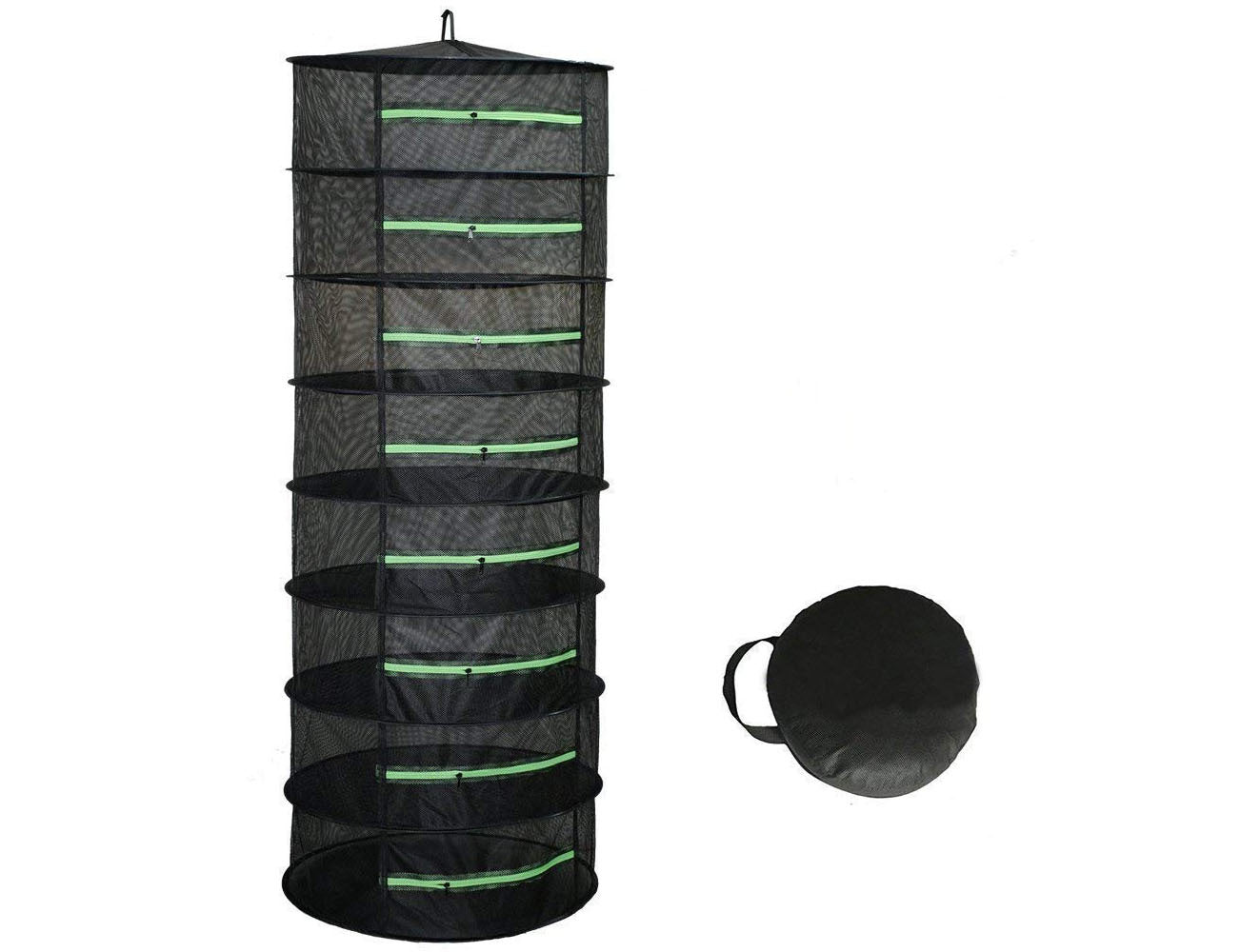 Anti-fly and insect-proof clothes net rack