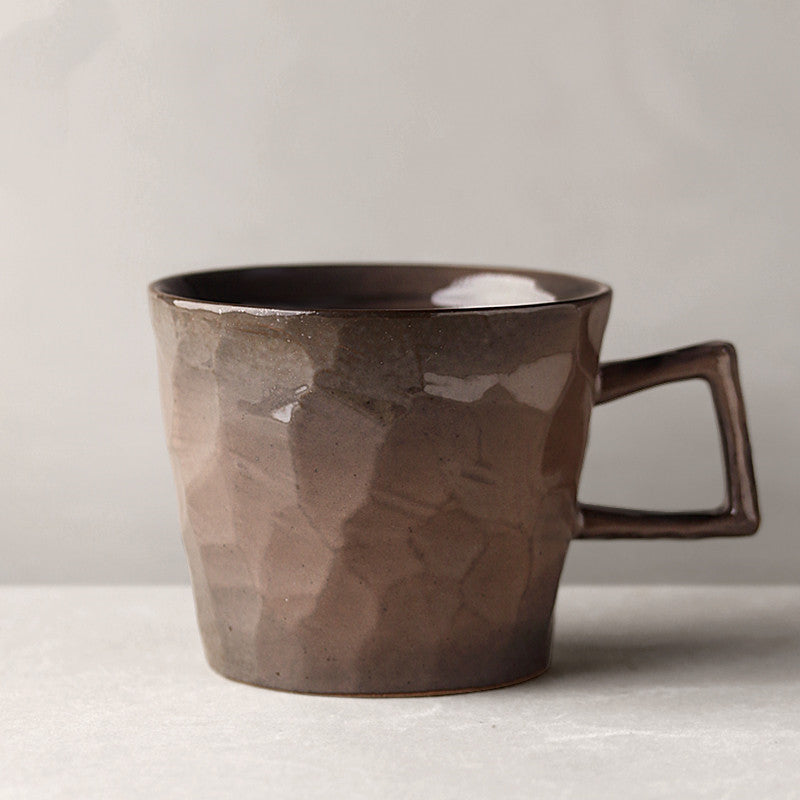 Hand-cut noodle kiln turned art cup - Minihomy