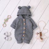 Baby Knitted Jumpsuit - Minihomy