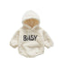 Baby Alphabet Hooded Romper - Minihomy