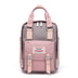 Heine Hayne, fashion Korean mummy bag bag double trumpet multifunction mom out baby backpack travel - Minihomy