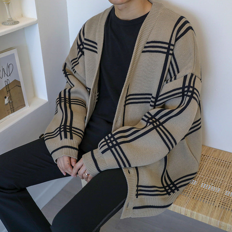 Knit Sweater Trend Lazy Wind Loose All-match