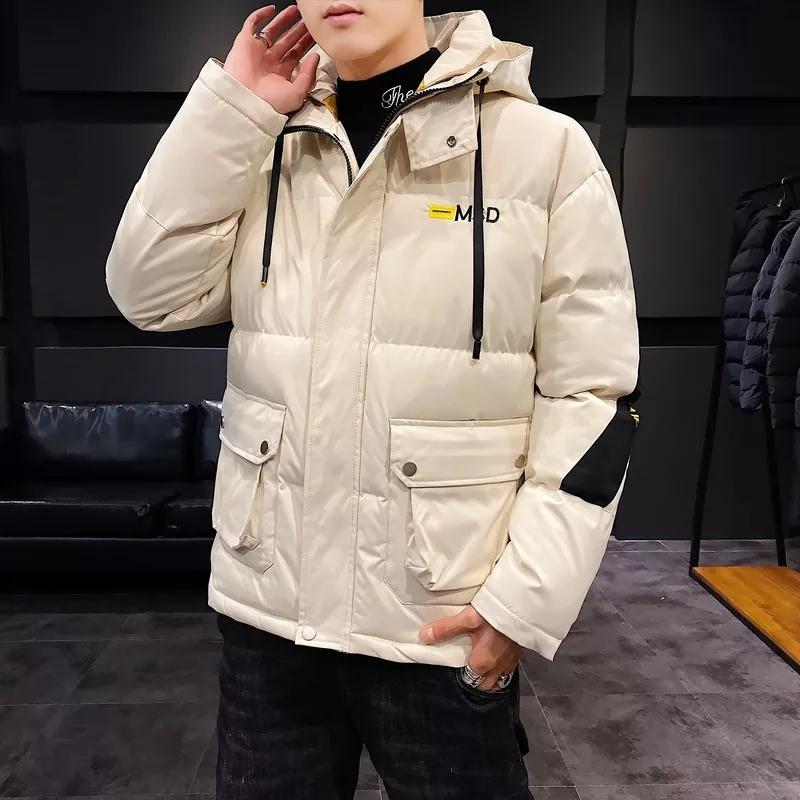 Thick padded jacket new style cotton jacket men's