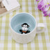 Animal cup in ceramic 3D cup - Minihomy