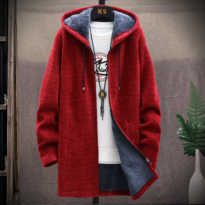 Style Plush men's sweater in autumn and winter