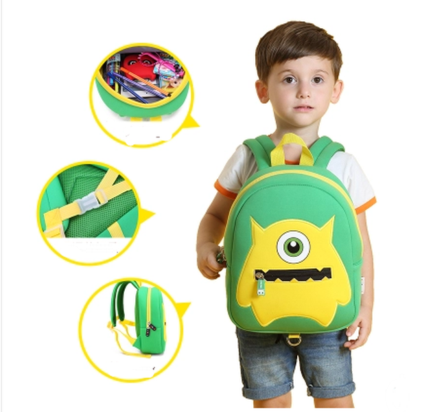 Children's School Bag - Alien Backpack - Minihomy