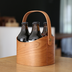 Solid Wood Handmade Japanese Storage Basket