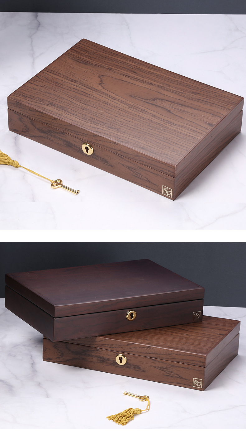 Simple Solid Color Ring Boutique Jewelry Box