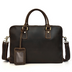 Men's Crazy Horse Leather Retro Commuter Business Bag - Minihomy