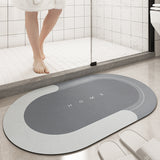 Cushion Bathroom Sliding Door Floor Foot Mat