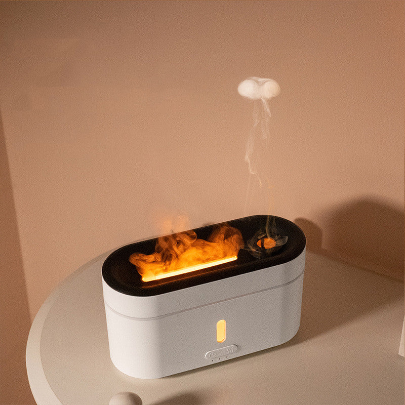 Humidifier Aromatherapy Machine with Household Flame Lamp Fog Spectrometer for Home