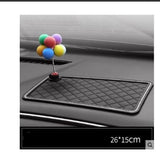 Car mobile phone bracket anti-skid pad car navigation device anti-mite pad instrument panel multi-function storage pad