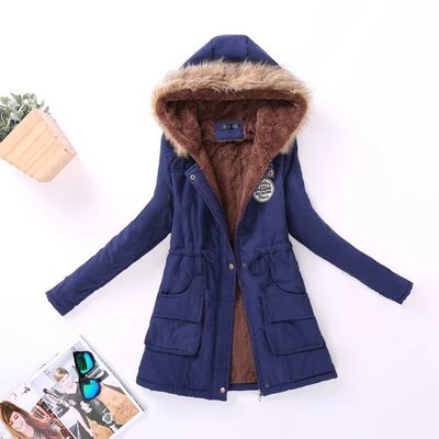 Winter Women Cotton Jacket Padded Casual Slim Coat