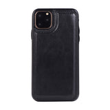 Apple-Compatible Cell Phone Shell: Rear Cover Protective Leather Case