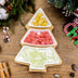 4Pcs Christmas Tree Ceramic Plates - Minihomy